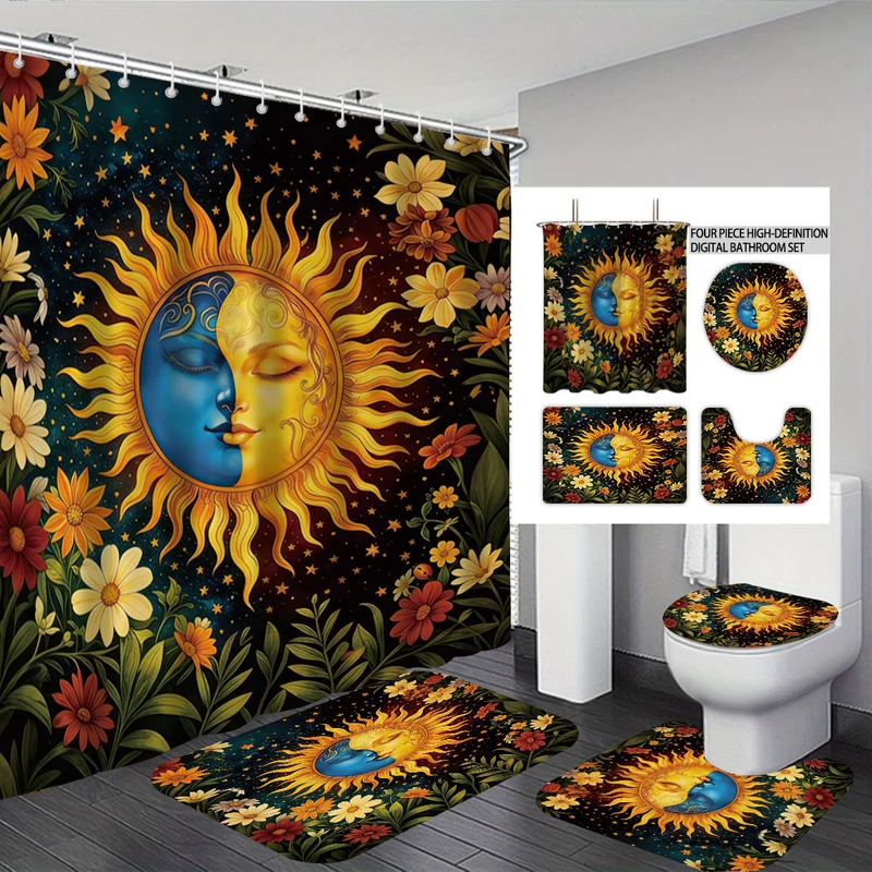 Digitales Badezimmer-Set Skanto mit Entenmotiv