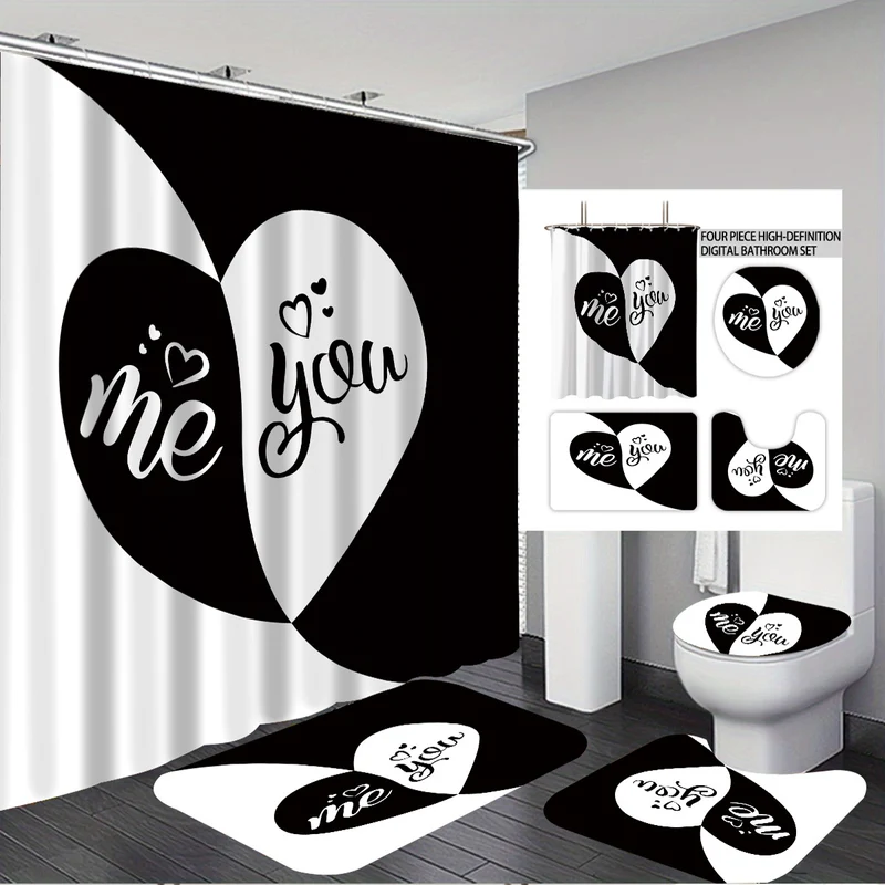 Badezimmer-Deko-Set Skanto mit Familienthema