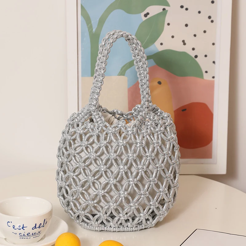 Trendige Shopper-Tasche mit einzigartigem Netzdesign Skanto