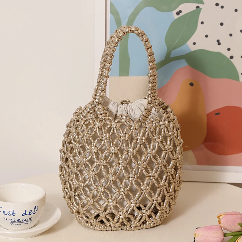 Trendige Shopper-Tasche mit einzigartigem Netzdesign Skanto