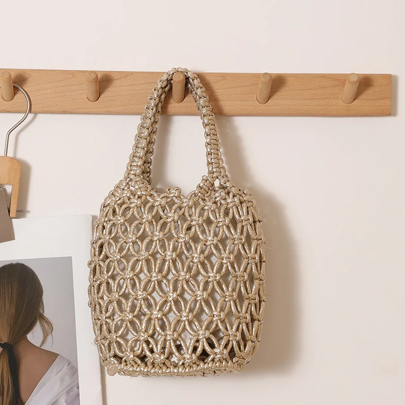 Trendige Shopper-Tasche mit einzigartigem Netzdesign Skanto