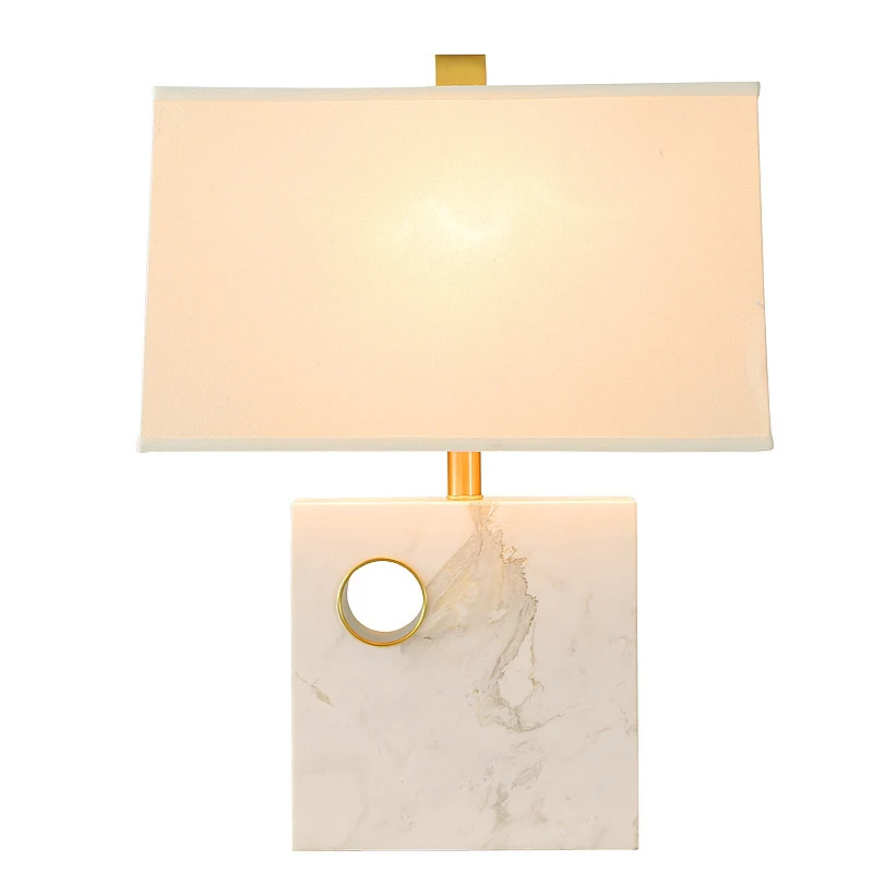 Dekorative Marmor Tischlampe