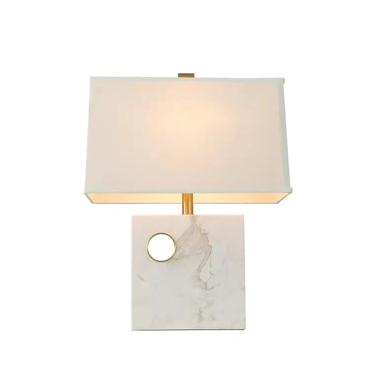 Dekorative Marmor Tischlampe