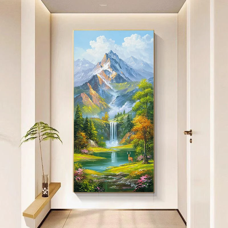 Natur-inspirierte Landschafts-Leinwandkunst