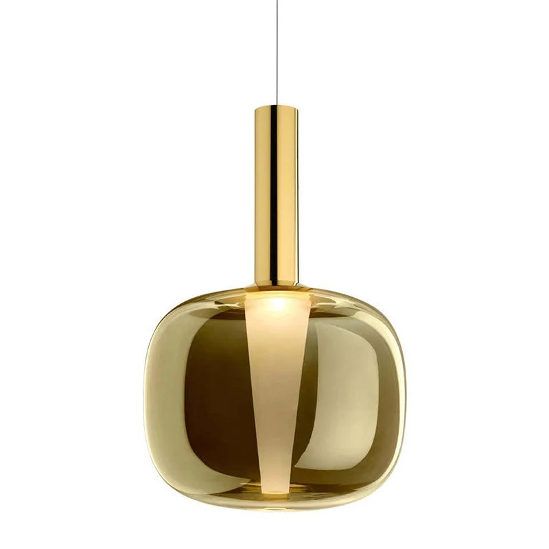 Moderne Minimalistische Stehlampe mit Transparentem Sockel