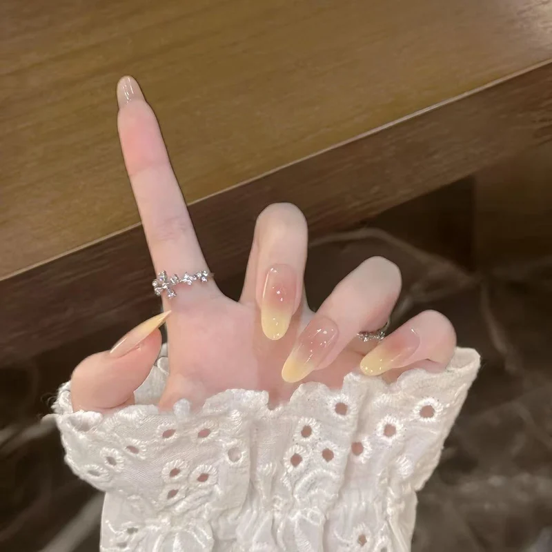 Elegante Ombre Druck-Nägel