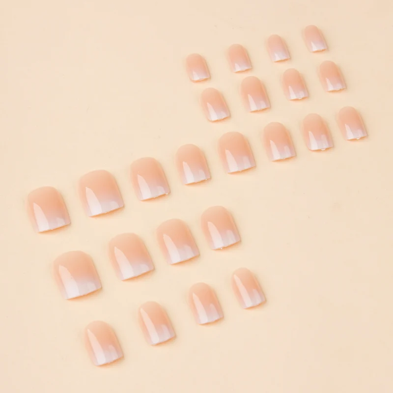 Elegante Ombre Druck-Nägel