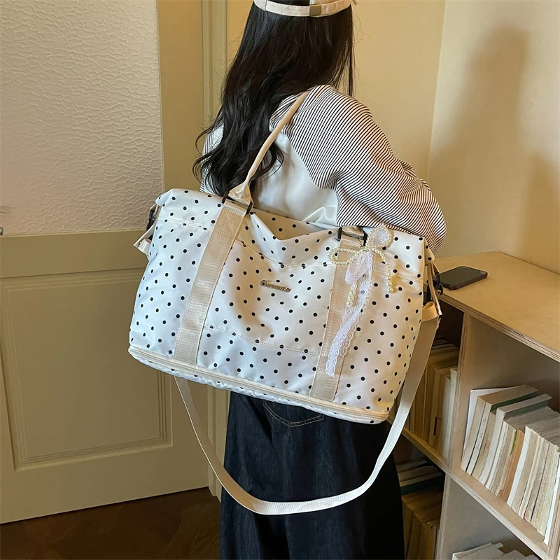 Chic Polka Dot Wochenend-Tasche Brehn