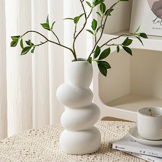 Elegante Minimalistische Keramikvase