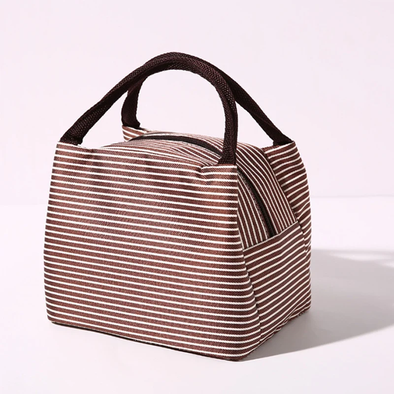 Isolierte Lunchtasche mit stilvollen Streifen Skanto