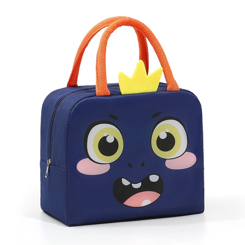 Isolierte Lunchtasche im lustigen Krokodil-Design Skanto