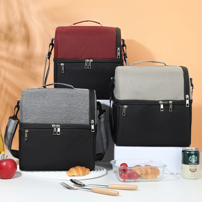 Isolierte Kühltasche mit praktischen Fächern Skanto