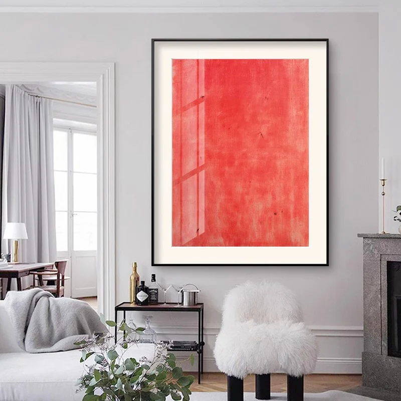 Modern Minimalist Gerahmte Leinwandkunst