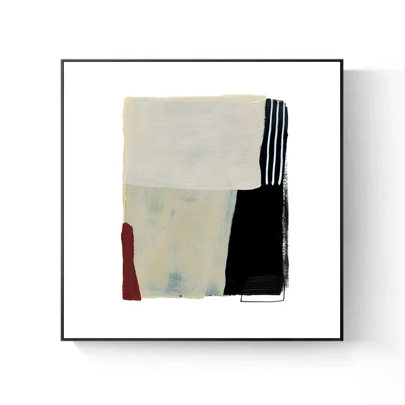 Moderne geometrische Leinwandwandkunst