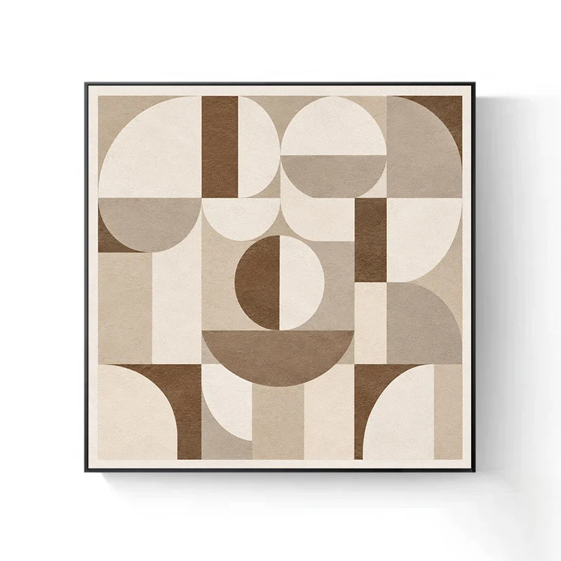 Moderne Geometrische Kunst Leinwand