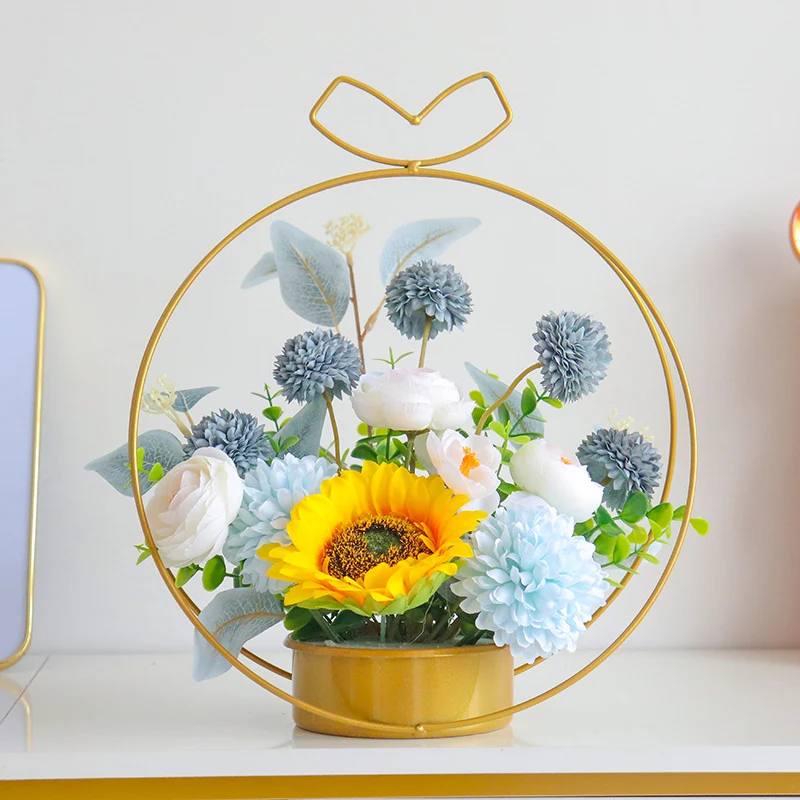 Dekoratives florales Zentrumstück für die Wohnkultur