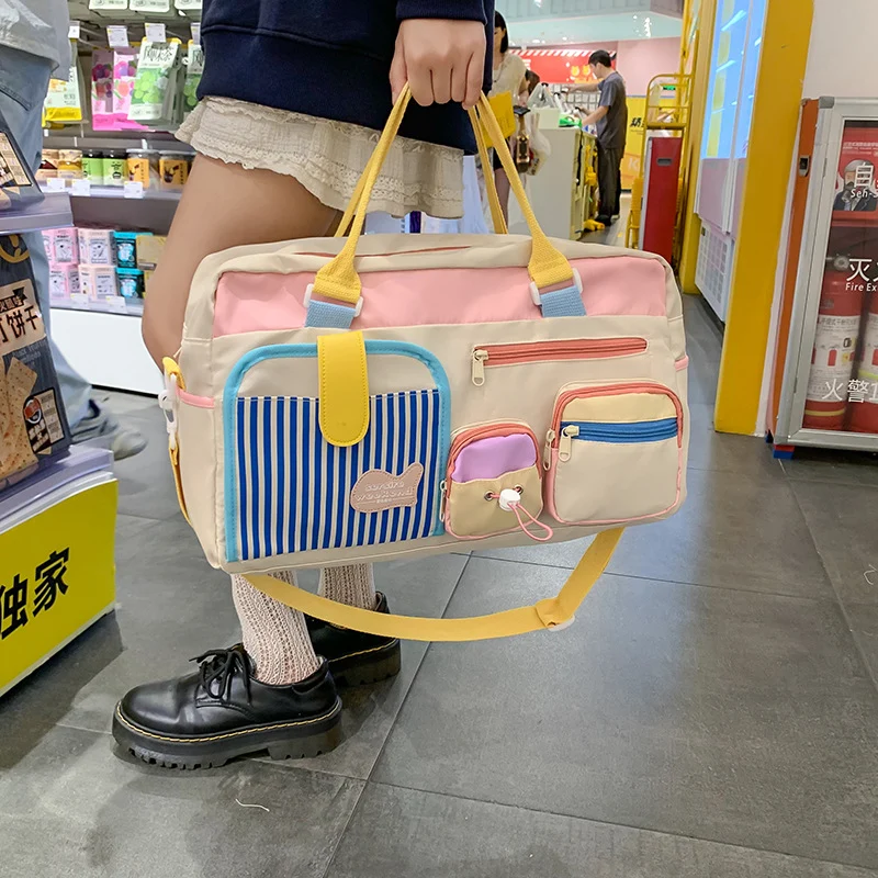 Multi-Pocket Utility Reisen Duffel Tasche Brehn