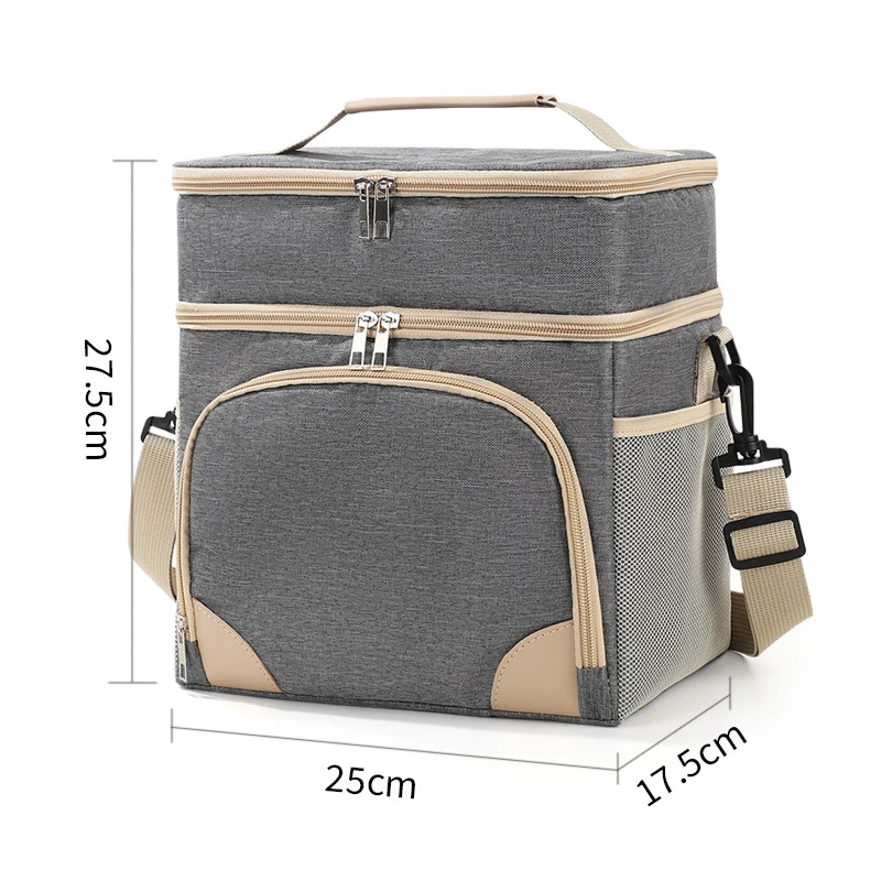 Isolierte Kühl- und Picknicktasche mit praktischem Tragegurt Skanto