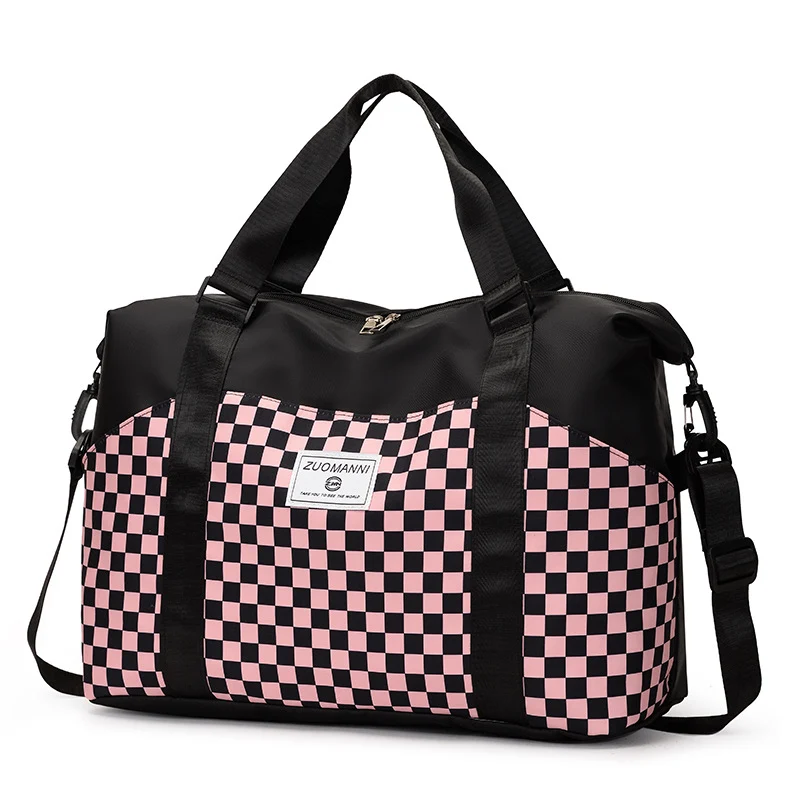 Stilvoller Schachbrett-Duffle-Bag Brehn