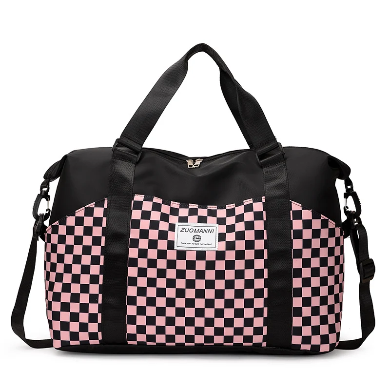 Stilvoller Schachbrett-Duffle-Bag Brehn
