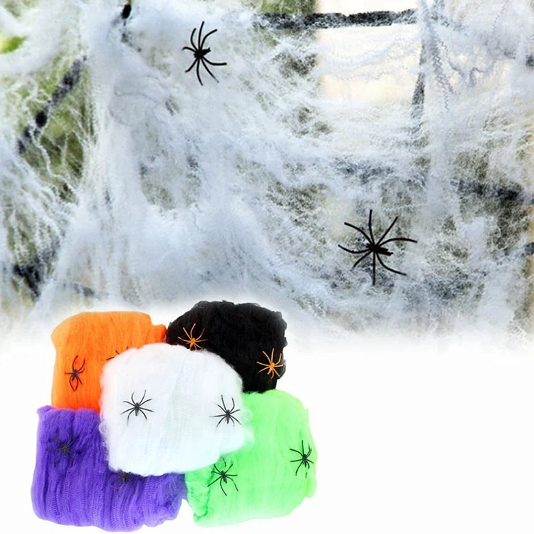 Dekorative Spinneweben Halloween Party Requisiten Brehn