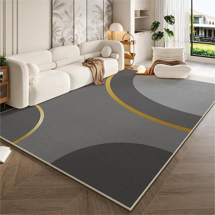 Zeitgenössischer floraler Design-Teppich