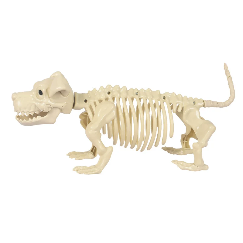 Dekorative Skelett-Hund-Figur Brehn