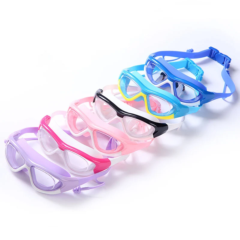 Herren Stromlinienförmige Wettkampf-Schwimmbrille Skanto