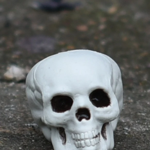 Dekorative Mini-Schädel-Figur Brehn