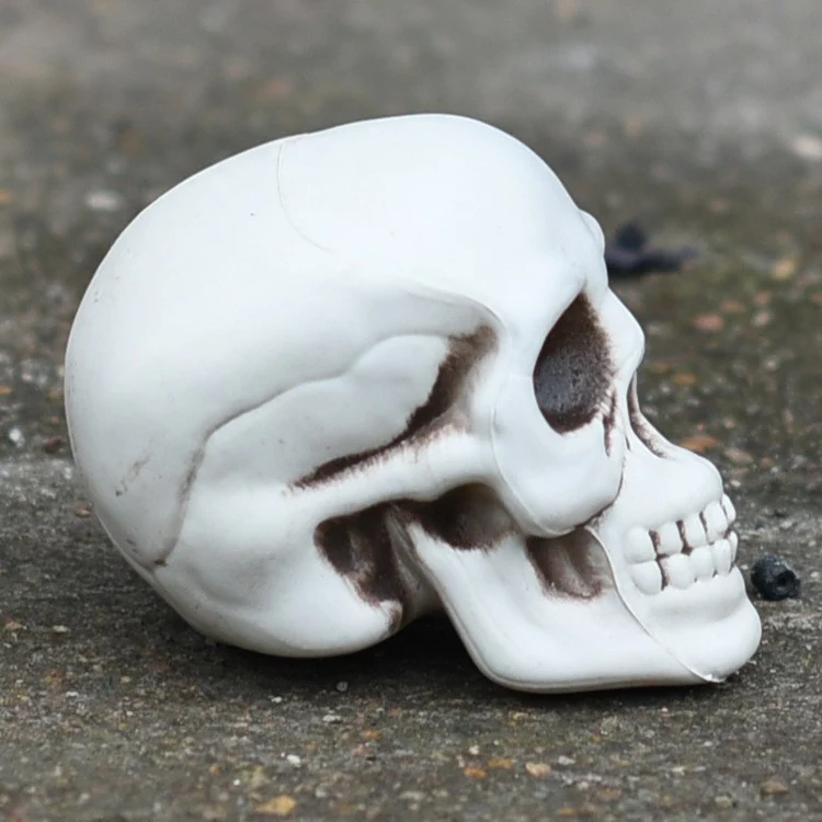 Dekorative Mini-Schädel-Figur Brehn