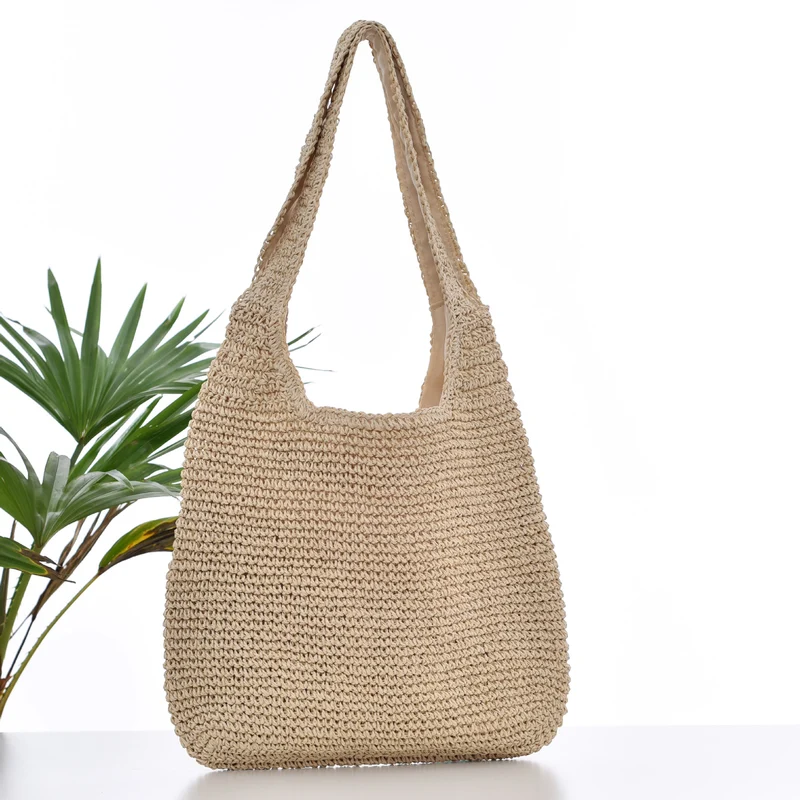 Handgemachte Tragetasche im modernen Boho-Stil Skanto