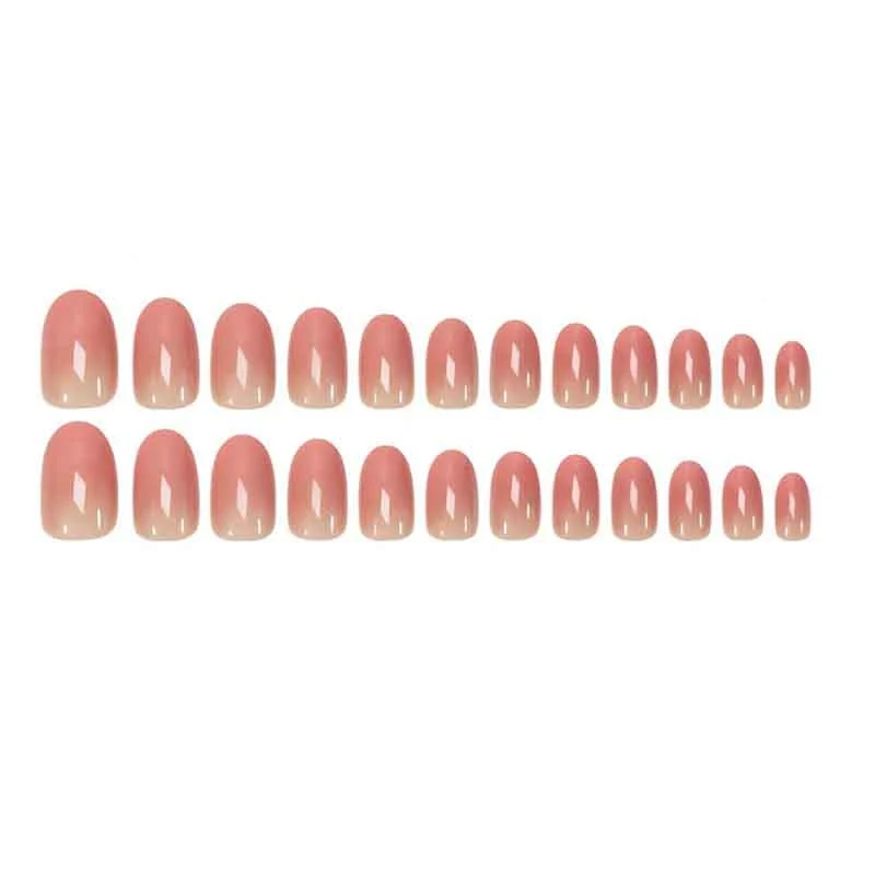 Kunstnagelset mit elegantem French-Style Brehn