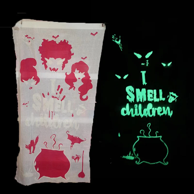 Dekoratives Halloween Leuchtendes Stoffbanner Brehn