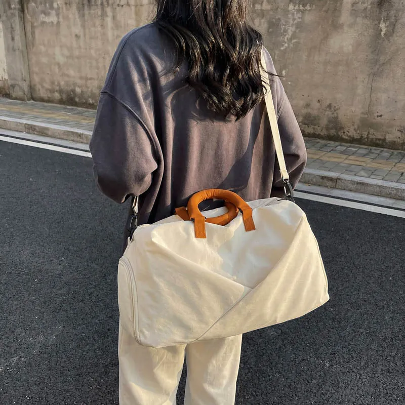 Minimalistische Canvas Reise-Duffle Bag Brehn