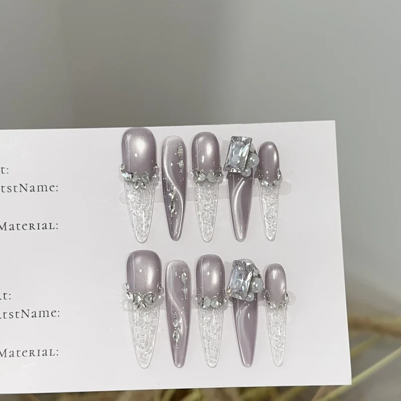 Elegante Press-On Nagelverlängerungen
