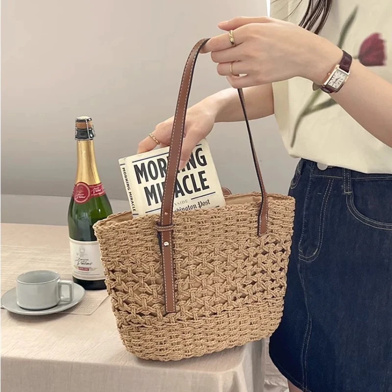 Edle, handgefertigte Strandtasche Skanto