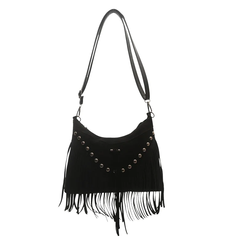 Bohemian Fransen Schultertasche
