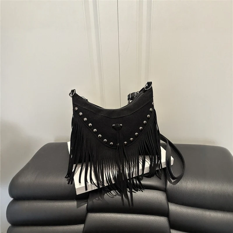 Bohemian Fransen Schultertasche