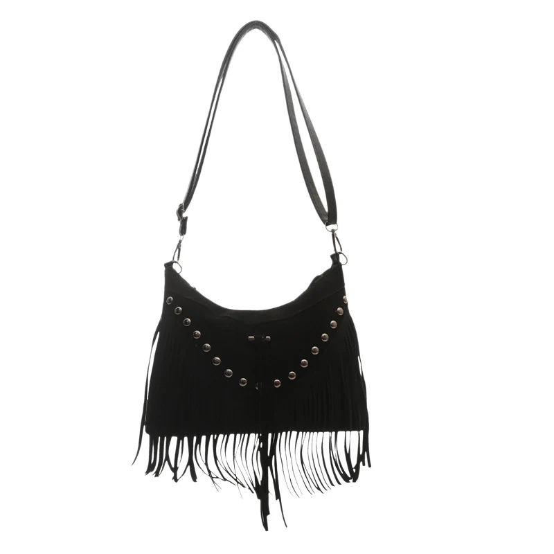 Bohemian Fransen Schultertasche