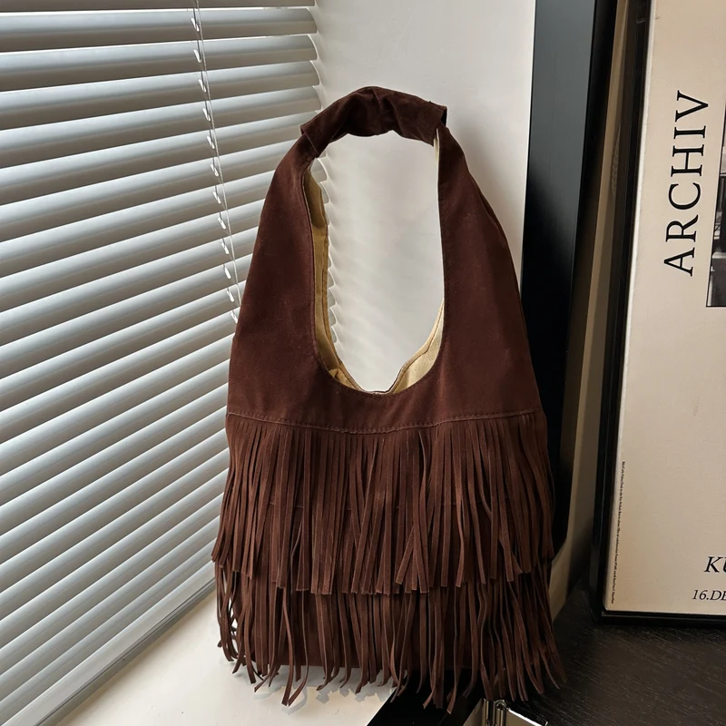 Bohemian Fransen-Handtasche