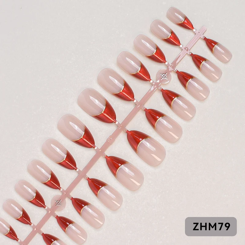 Elegantes Press-On-Nagel-Set Brehn