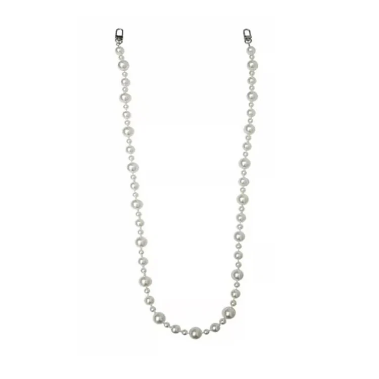 Damen elegante Perlenbesetzte Brillen Kette Brehn