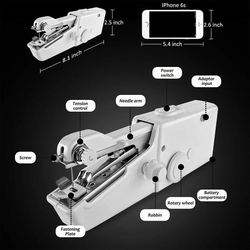 Skanto | Mini tragbare Handnähmaschine