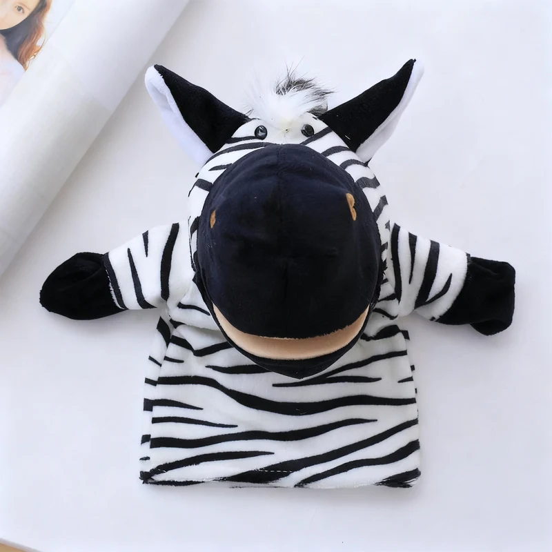 Handpuppe Hai mit beweglichen Armen