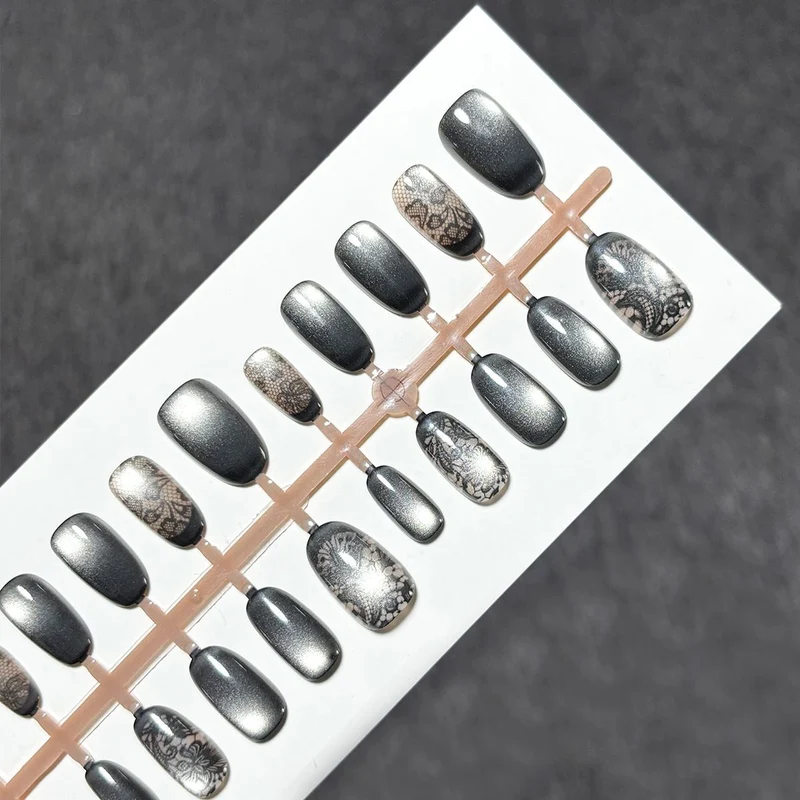 Dekorative Press-On Nail Art Tipps Brehn