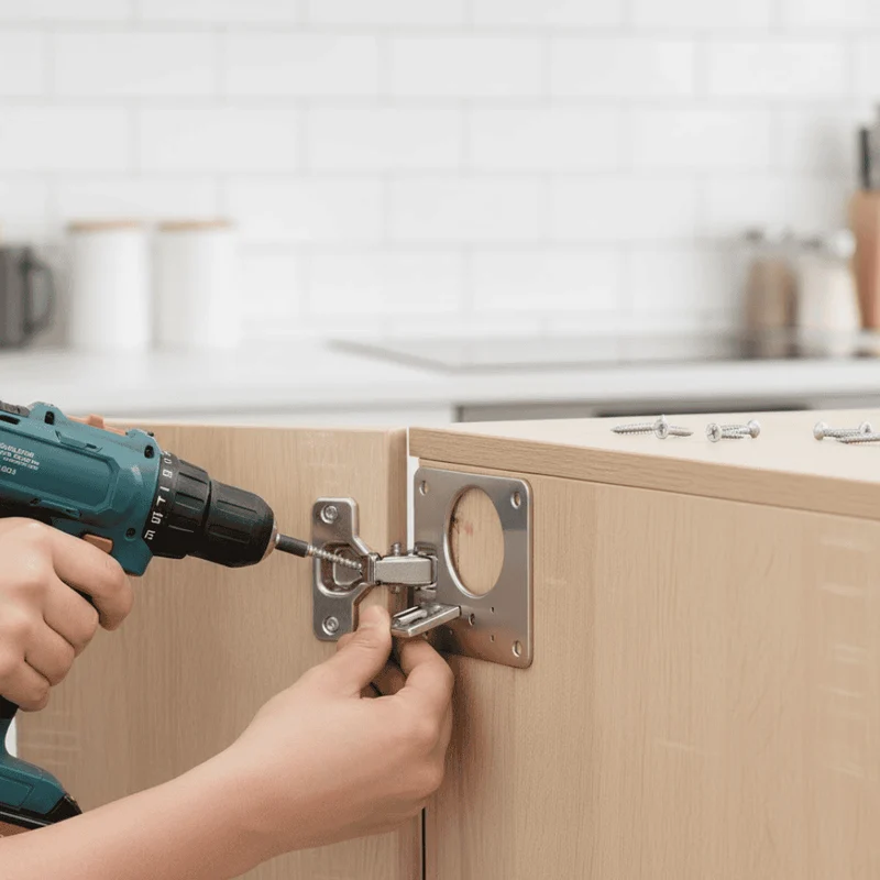 Skanto | Skanto Scharnier-Reparaturset für Küchenschränke und Möbel