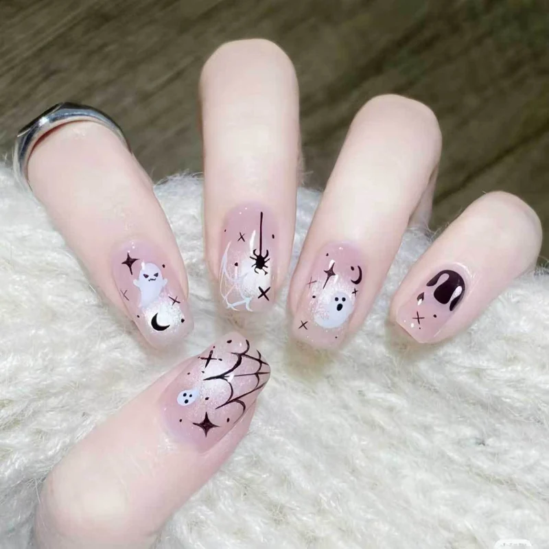 Halloween-ThemenNagelkunstset 1790958263