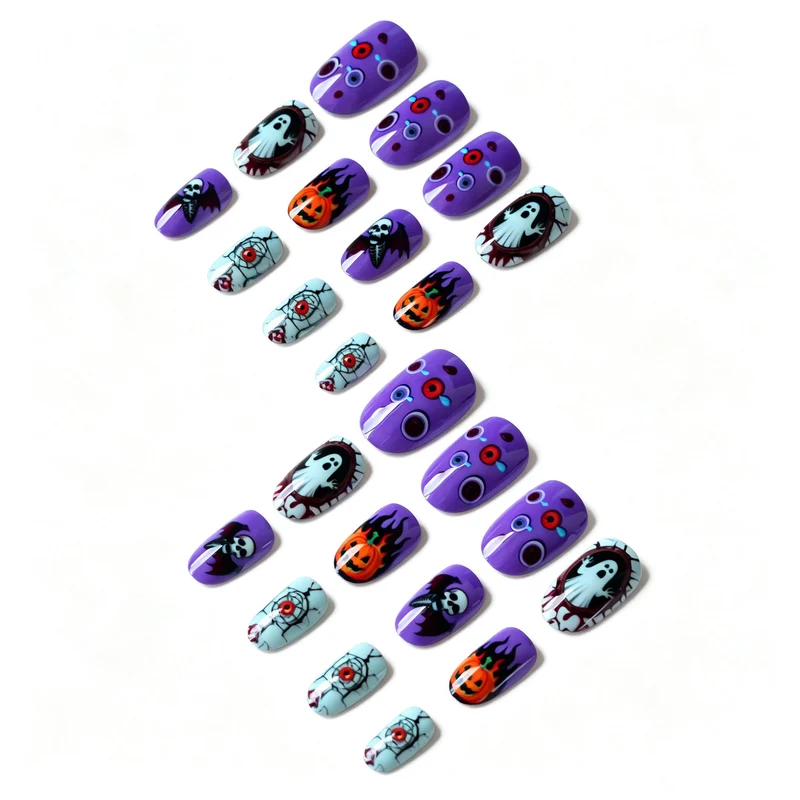 Halloween-Themen Nagelkunst Set 1790957727