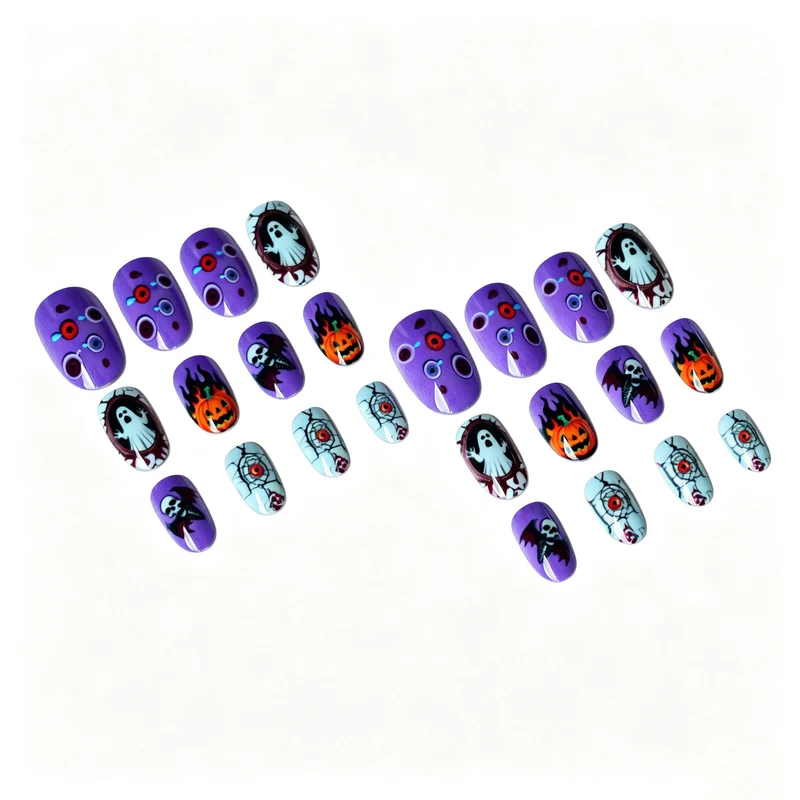Halloween-Themen Nagelkunst Set 1790957727