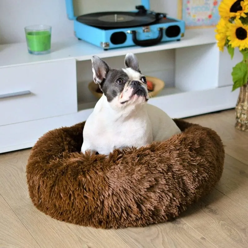 Skanto | Flauschiges Beruhigungsbett für Hunde und Katzen